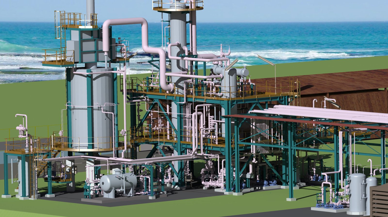 Industrial MEP Model & Coordination